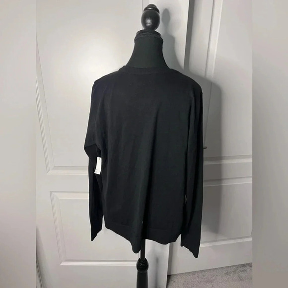 NWT | Amazon Essentials | Lightweight Crewneck  Black Cardigan | Size XL - Picture 5 of 5